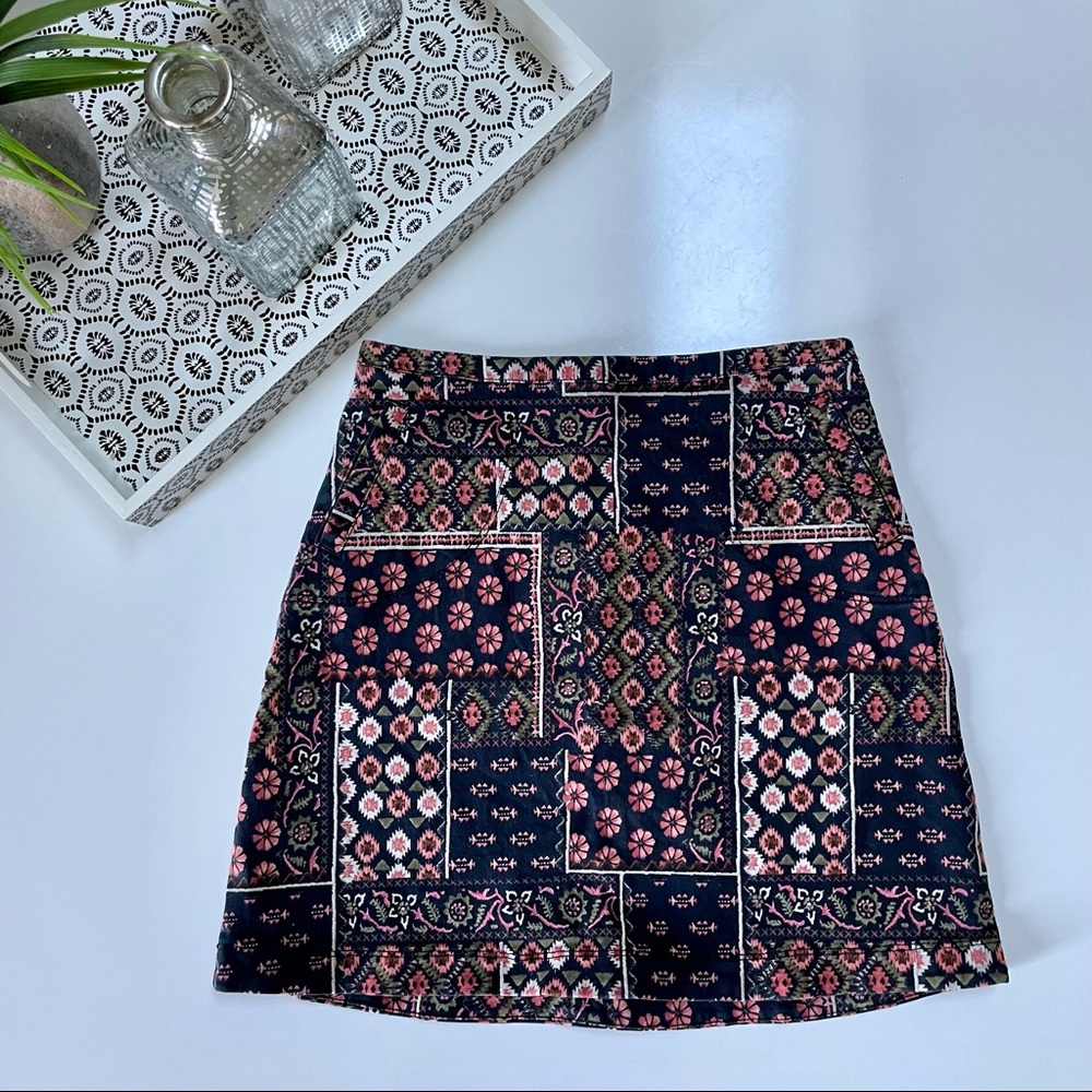 Hollister Printed Mini Skirt